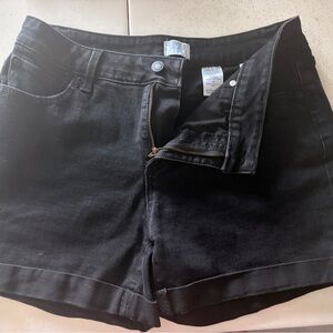 Time and Tru Women's Dark Denim Shorts